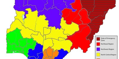 Kaart van nigerië wat al die state