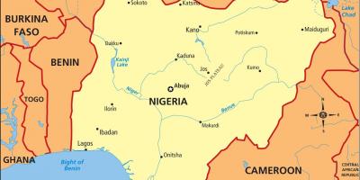 Die nigerië kaart